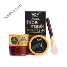 WOW Activated Charcoal Face Mask (200ml)